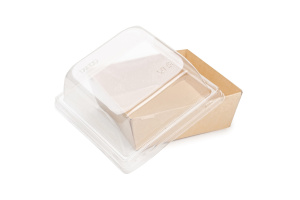 Упаковка OSQ SmartPack 300 box для готовой еды 85х85х85 1/450 (ДНО)