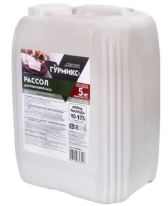 Рассол для копчения сала 5л ГУРМИКС 1/3