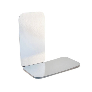 Крышка картон для алюм.формы 195*103мм 650мл 1уп/100шт 410-010