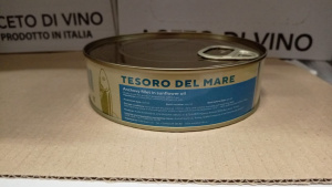 Анчоусы филе в подс.масле 700гр ж/б Tesoro del mare 1/12