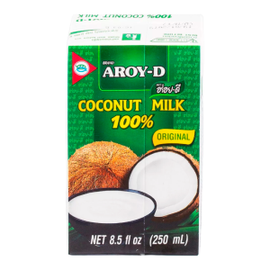 Кокосовое молоко Aroy-D 60% 0,25 л tetra pak 1/36