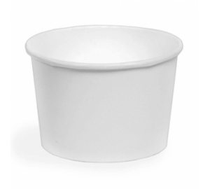 Упаковка OSQ Round Bowi 1300 White круглый контейнер белый 210шт/кор (ДНО)