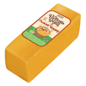 Сыр Чеддер Рыжий 45% ~ 3,5кг Радость вкуса