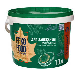 Майонез Special для запекания 67% 9,34кг Efko food 1/1