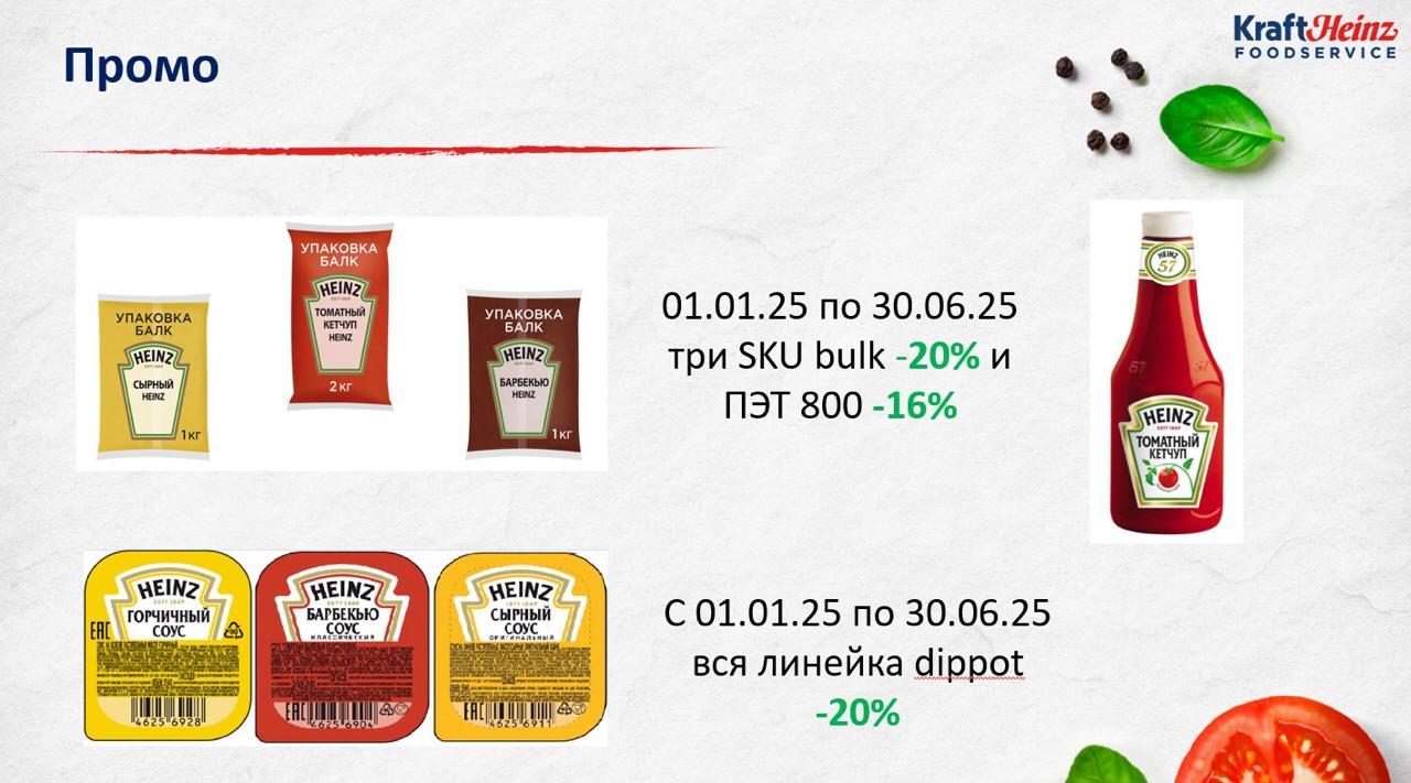 АКЦИЯ ОТ HEINZ