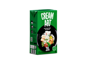 Сливки раст. 20% CREAMART 1л 1/12