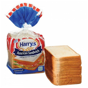 Хлеб пшеничный HARRY'S для сэндвичей 470гр.
