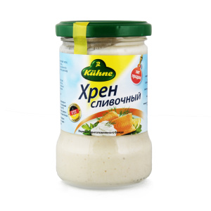 Хрен сливочный 250 г KUHNE 