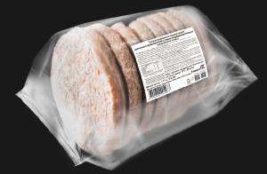 Котлеты растительные для бургера Хайбургер 1,17кг Efko food 1/4