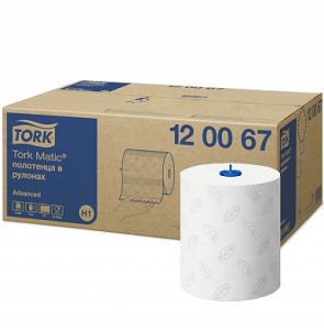 Бумажные полотенца Tork Н1 Malic Advanced 600 листов 150 м2 сл, 1/6шт  120067