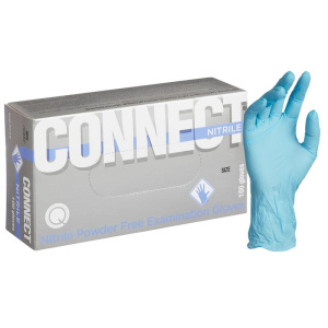 Перчатки CONNECT NITRILE  см.нестер. нитриловые (РULIN) M
